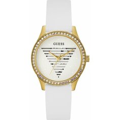 Наручные часы GUESS Trend, белый/золотой