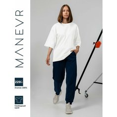 Футболка MANEVR, размер XS/S, белый