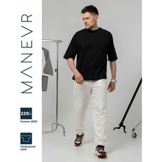 Футболка MANEVR, размер XS/S, черный