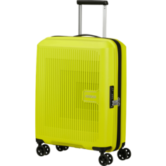 Чемодан American Tourister, 40 л, размер S, желтый