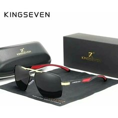 Солнцезащитные очки KINGSEVEN, черный