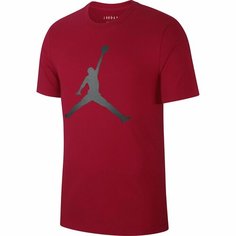 Футболка NIKE J JUMPMAN SS CREW, 1 шт., размер L, красный