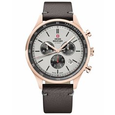 Наручные часы SWISS MILITARY BY CHRONO, коричневый/золотистый