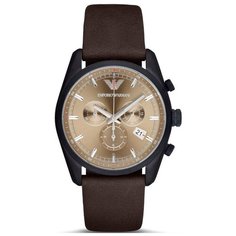 Наручные часы EMPORIO ARMANI Classic, коричневый/черный