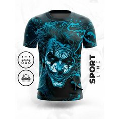 Футболка Evofox, размер XL, черный, синий