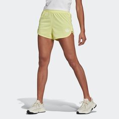 Шорты спортивные adidas Originals Zip-Up, размер 40 GER, желтый