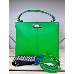 Сумка тоут Polina & Eiterou, зелёный