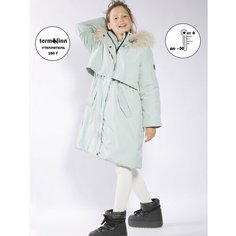 Пуховик Orso Bianco, размер 122, зеленый