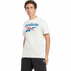 Футболка Reebok Big Logo Tee, 1 шт., размер XS INT, белый