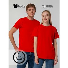 Футболка T-bolka, размер 44/46, красный