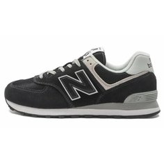 Кроссовки New Balance 574, полнота D, размер 235 mm | EU 38,5 | RU 37,5, черный