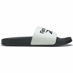 Шлепанцы Reebok Fulgere Slide, размер 7 US, черный, белый