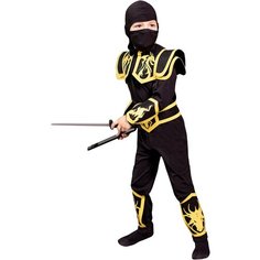 Костюм Ниндзя (2143 к-22), размер 104, цвет мультиколор, бренд Пуговка