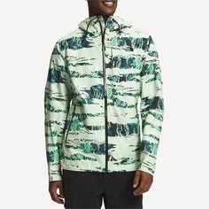 Куртка The North Face, размер M (48-50), зеленый