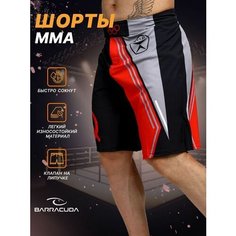 Шорты Barracuda, размер XXL, красный, серый, черный
