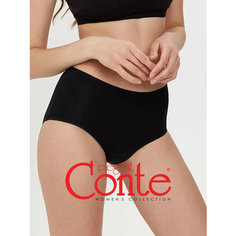 Трусы Conte elegant Slip Maxi, размер 44=S, Black=Черный