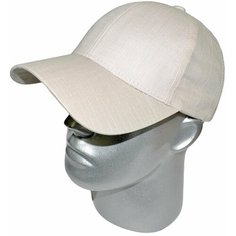 Бейсболка RexTex для мужчин, размер 57-59, молочный