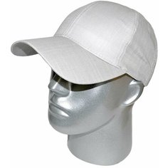 Бейсболка RexTex для мужчин, размер 57-59, белый