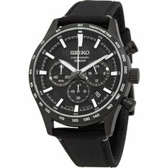 Наручные часы SEIKO CS Sports, черный