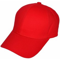 Бейсболка RexTex для женщин, размер 56-57, красный