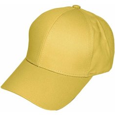 Бейсболка RexTex для женщин, размер 56-57, желтый