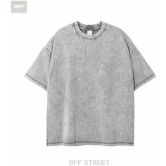 Футболка OFF STREET, размер XL, серый