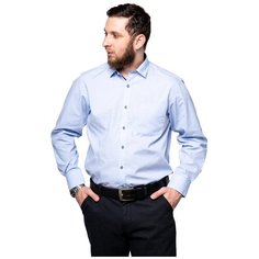 Рубашка Imperator Cashmere Blue, размер 41 ворот/50RU/178-186, голубой