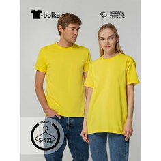 Футболка T-bolka, размер 56/58, желтый