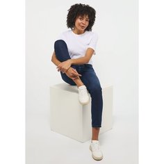 Джинсы зауженные MUSTANG Crosby Relaxed Slim, размер 32/34, темно-синий