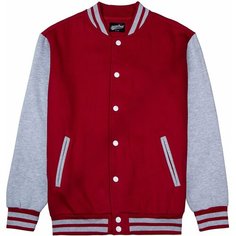 Толстовка Street Soul Бомбер трикотажный / Street Soul / Varsity Classic Jacket V 3, размер L, , бордовый