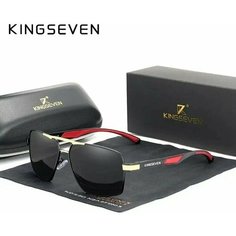 Солнцезащитные очки KINGSEVEN, черный
