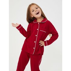 Пижама Ihomewear, размер 122, бордо