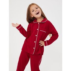 Пижама Ihomewear, размер 110, бордо