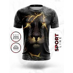 Футболка Evofox, размер 5XL, серый, черный, желтый