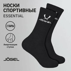 Носки Jogel, комплект, 2 пары, размер 35-38, черный