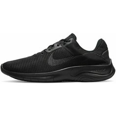 Кроссовки NIKE FLEX EXPERIENCE RUN 11, полнота F, размер 10 US, черный