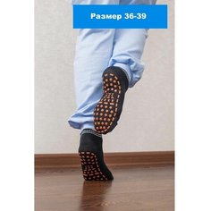 Носки КОС, размер 36, черный