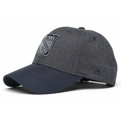 Бейсболка Atributika & Club New York Rangers для мужчин и женщин, размер 55-58, серо-синий