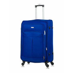 Чемодан Lcase Amsterdam, 126 л, размер L, синий