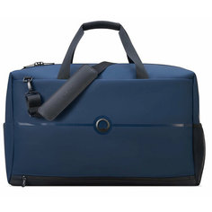 Сумка дорожная Delsey, 55х35х24 см, ручная кладь, синий