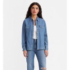 Рубашка Levis Women Essential Western Shirt, размер XS, синий Levis®