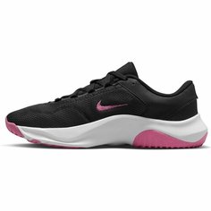 Кроссовки NIKE W LEGEND ESSENTIAL 3 NN, полнота F, размер 5,5 US, черный/розовый