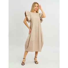 Сарафан New Collection, размер U, бежевый