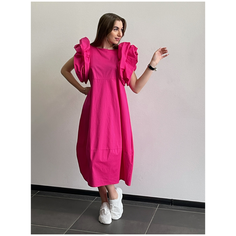 Сарафан New Collection, размер U, фуксия