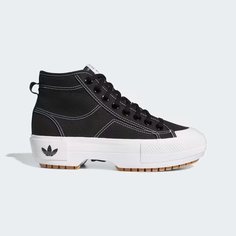 Кеды adidas Nizza Trek, размер 3,5 UK, черный
