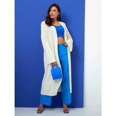 Кардиган Lesnikova Design, размер 42-50, , молочный