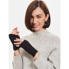 Митенки Lesnikova Design для женщин, размер 6-8, черный