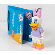 Брелок LEGO, розовый
