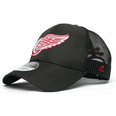 Бейсболка Atributika & Club Detroit Red Wings для мужчин и женщин, размер 55-58, черный