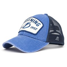 Бейсболка Atributika & Club Tampa Bay Lightning для детей, размер 52-54, синий